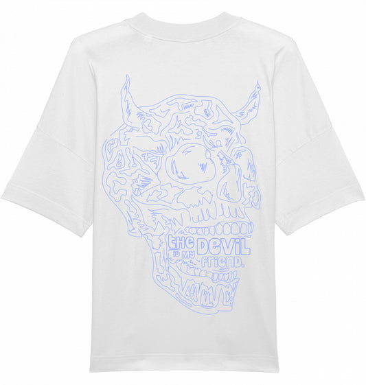 Radio Burnout | Shirt Weiß Unisex